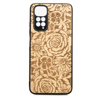 drewniane etui xiaomi redmi note 11 / 11s róże aniegre