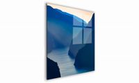 OBRAZ NA SZKLE KWADRATOWY 70x70cm 119 Zatoka