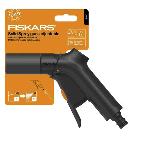 Pistolet zraszający FISKARS Solid 1070838 regulowany do węża ogrodowego na Arena.pl