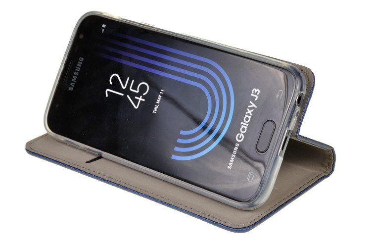 ETUI SMART do SAMSUNG GALAXY J3 2017 J330 niebieski zdjęcie 5