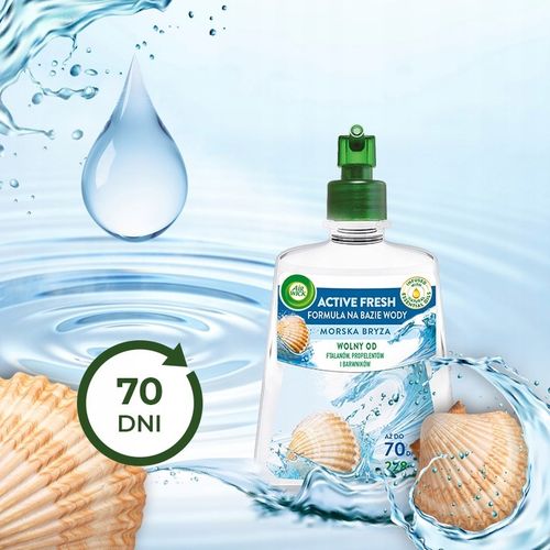 Air Wick Active Fresh Odświeżacz Powietrza Wkład + Automat Mix 6x228ml na Arena.pl