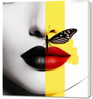 Obraz 90x100cm Motyla Piękność
