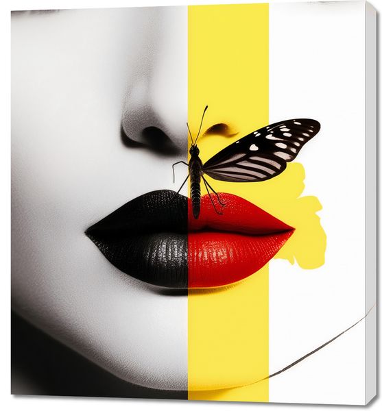 Obraz 90x100cm Motyla Piękność zdjęcie 1