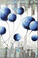 100 70CM OBRAZ PŁÓTNO ABSTRAKCYJNE DMUCHAWCE PŁÓTNO RAMA