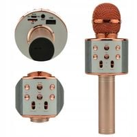 Mikrofon bluetooth karaoke bezprzewodowy głośnik