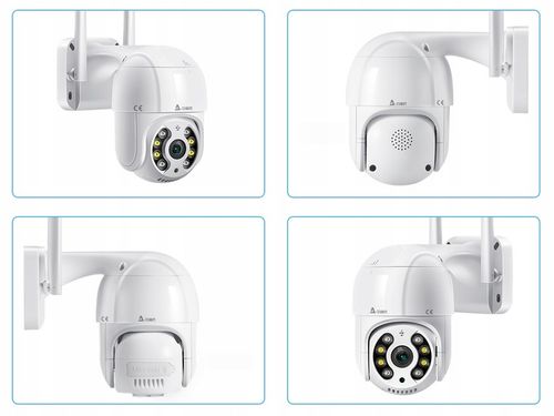 KAMERA WIFI IP SMART ZEWNĘTRZNA OBROTOWA FULL HD 4MP 2K ZOOM 4x DETEKCJA na Arena.pl