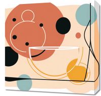 Obraz 50x50cm Harmonia Ciepła