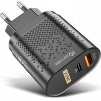 SZYBKA ŁADOWARKA QC USB QUICK CHARGE 3.0 USB-C PD 20W MOCNA TYP C ZASILACZ