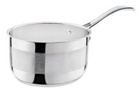 Rondel rondelek stalowy z rączką 1,8 l 16 cm PRIMO grube dno indukcja