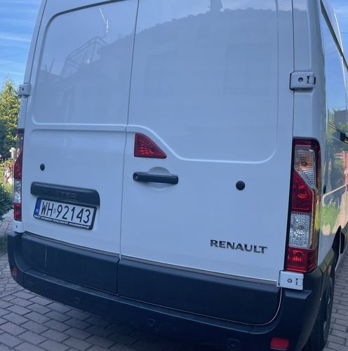 Renault MASTER - LISTWY CHROM na drzwi tył na Arena.pl