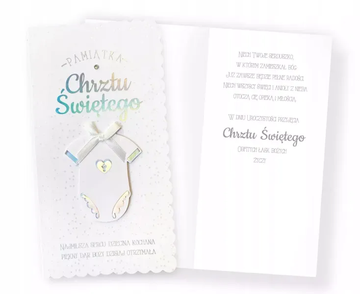 Karnet Pm-223 Chrzest zdjęcie 1