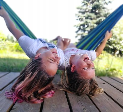 Duży Hamak Ogrodowy Dwuosobowy Pokrowiec Huśtawka Bujak Wiszący XXL + Liny na Arena.pl