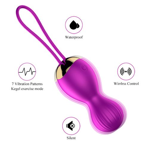 Kulki-Vibrating Silicone Kegel Balls USB 7 Function na Arena.pl