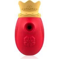 intense clitorial pulsator red - 10 trybow fali i ruchu, wodoodporny