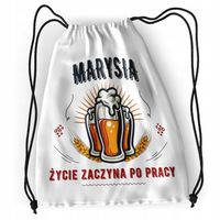 Plecak Dla Marysi Sportowy Szkolny Worek Torba Z Nadrukiem Ze Zdjęciem