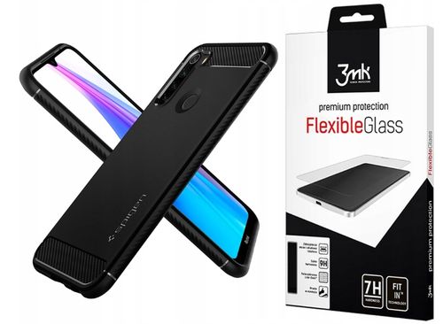 SPIGEN - ETUI DO - XIAOMI REDMI NOTE 8T +SZKŁO 3MK na Arena.pl