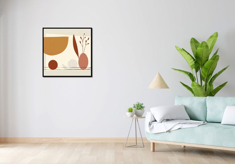 Plakat 70x70cm Łodygi Wizji zdjęcie 4