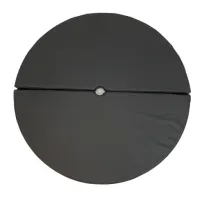 Materac do pole dance 120cm wytrzymały Czarny