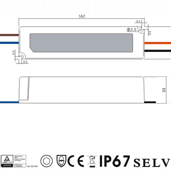 ZASILACZ IMPULSOWY 24V/2.5A/GPV-MINI zdjęcie 7