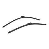 2 Pióra Wycieraczki Ducato Boxer Jumper 2006-24 Movano C 21- Komplet Lewa + Prawa Wycieraczka przód 650/550mm Fiat Ducato III Peugeot Boxer II Citroen Jumper Relay Opel Movano C 2021- 1343900080 71805143 6426PW 6426PX 1613158180 1611349280 1623233380