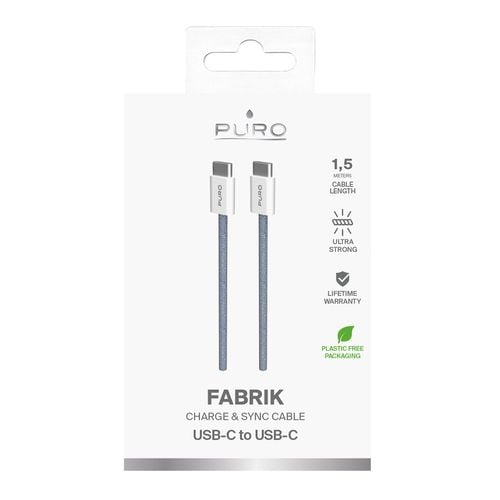 kabel przewód usb-c 60w 1.5m - niebieski na Arena.pl