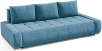 Niebieska Kanapa / Sofa z Funkcją Spania 240x110cm VERONA IT - Różne Kolory
