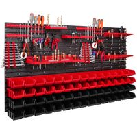 Tablica warsztatowa narzędziowa 156 x 78 cm ścianka garaż