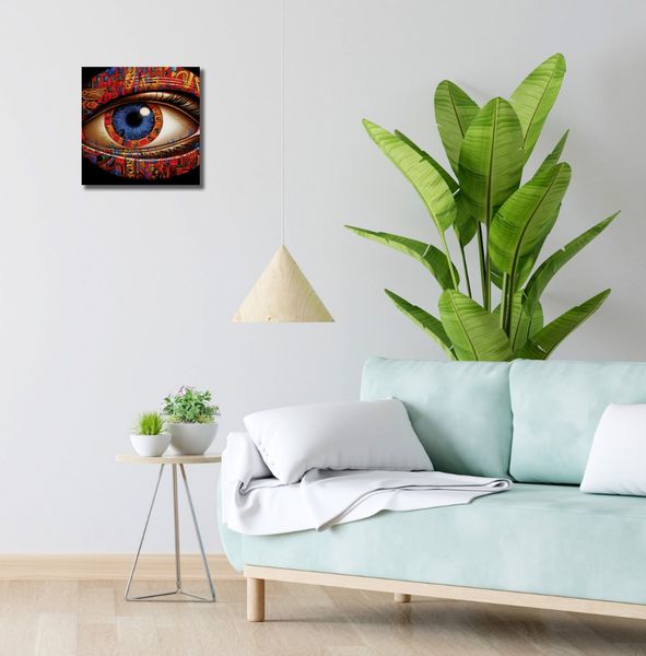 Obraz 30x30cm W Oku Obserwatora zdjęcie 2