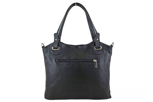 Codzienna duża torebka damska - Czarna na Arena.pl