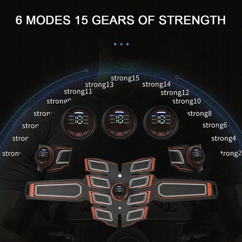 ELEKTROSTYMULATOR STYMULATOR MIĘŚNI BRZUCHA EMS na Arena.pl