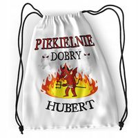 Plecak Dla Huberta Sportowy Szkolny Worek Torba Z Nadrukiem Ze Zdjęciem