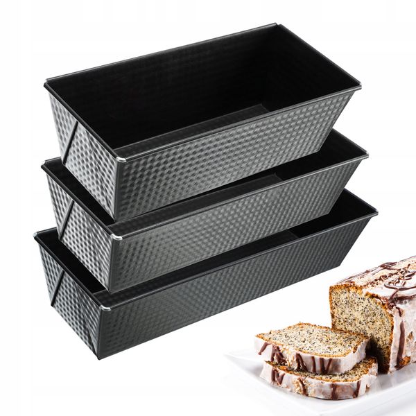 KADAX Keksówka Forma Do Pieczenia Zestaw xxL 3szt zdjęcie 8