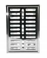 KRATKA METALOWA Z SZYLDEM NIERDZEWNYM 14*21CM - KRA 14*21CHR