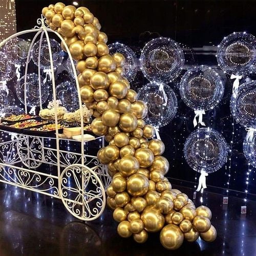 Balony 30cm Chromowane złote na Arena.pl