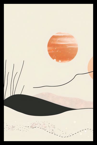 Plakat 53x81cm Miękkie Wzgórze zdjęcie 2