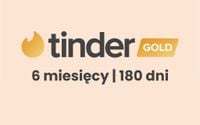 TINDER GOLD 6 MIESIĘCY 180 DNI NA TWOJE KONTO KOD AUTOMAT 24/7