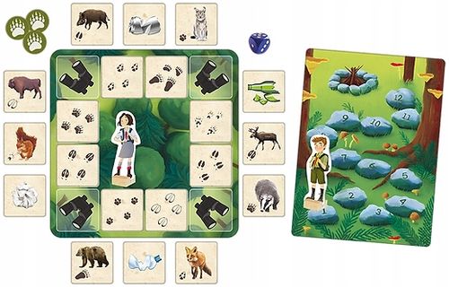 Gra planszowa Adamigo Czyj to trop? na Arena.pl