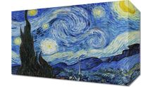 Obraz 30x20cm Gwiaździsta Noc, Van Gogh Vintage do Salonu