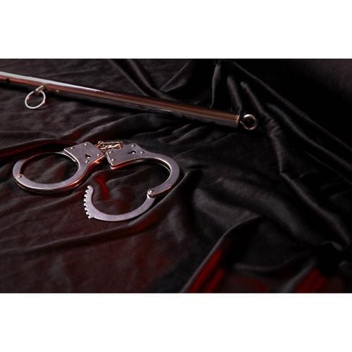 metal hand cuffs   silver na Arena.pl