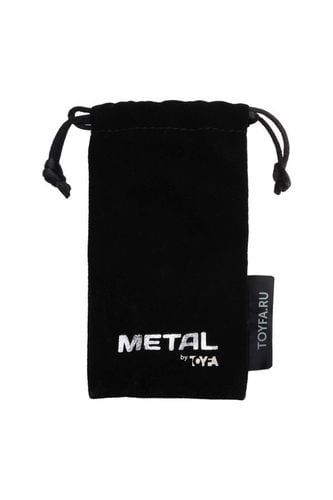 red anal plug toyfa metal with black gem na Arena.pl