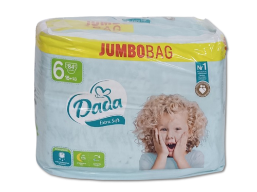 Pieluchy Dada Extra Soft 6 JumboBag - 84szt na Arena.pl