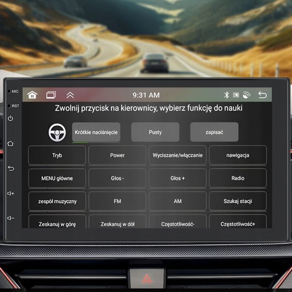 RADIO SAMOCHODOWE 2 DIN 6GB RAM ANDROID AUTO CARPLAY ANDROID 15 RDS zdjęcie 9
