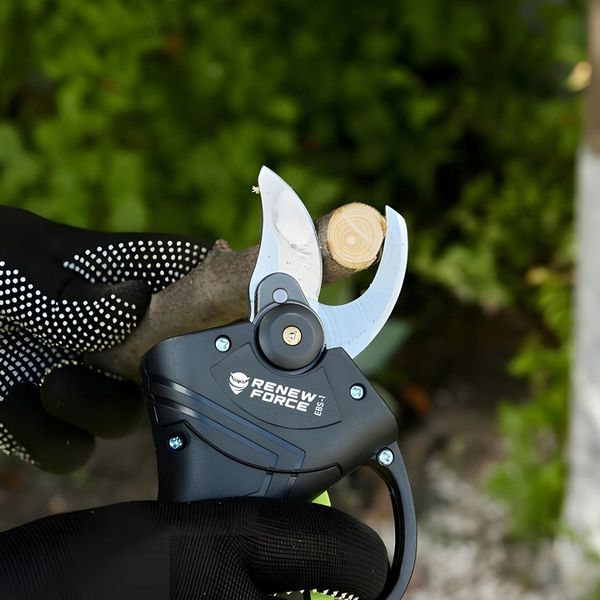 SEKATOR AKUMULATOROWY ELEKTRYCZNY OGRODOWY NOŻYCE DO GAŁĘZI 2x Li-Ion zdjęcie 2