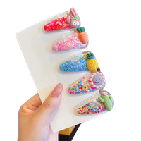 Zestaw wsuwek, spinek 5 sztuk dla Dziewczynki typ I