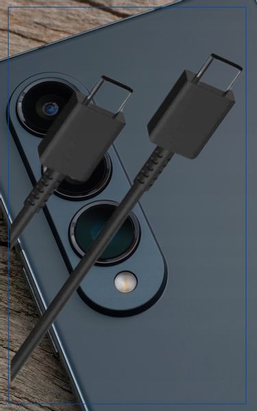 SZYBKA ŁADOWARKA SIECIOWA TELEFONU MOCNA 45W + KABEL USB-C 1M zdjęcie 15