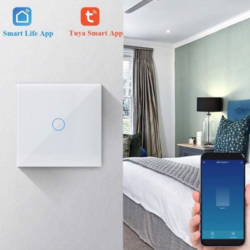 włącznik światła biały panel 300w wifi na Arena.pl