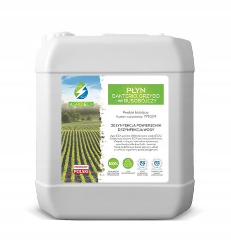 Bio ActiW AGRO ECA 5L dezynfekcja szklarni, wody, owoców, gleby, na Arena.pl