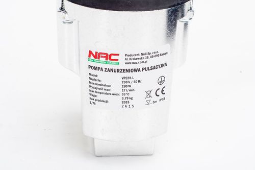 NAC POMPA MEMBRANOWA 280W VPE28-L na Arena.pl