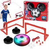 LATAJĄCA PIŁKA NOŻNA CYMBERGAJ HOVERBALL DYSK KRĄŻEK Z BRAMKAMI NA PREZENT