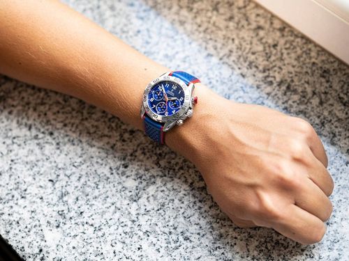 Festina skórzany zegarek dziecięcy na rękę niebieski Junior UF20458/2 na Arena.pl